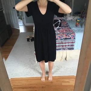 Benetton Black Sweater Dress